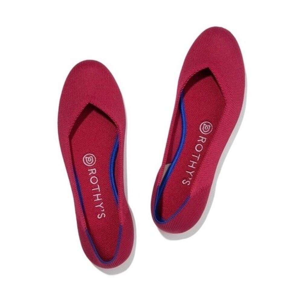 Rothy’s The Flat Chili Red Women’s Size 5